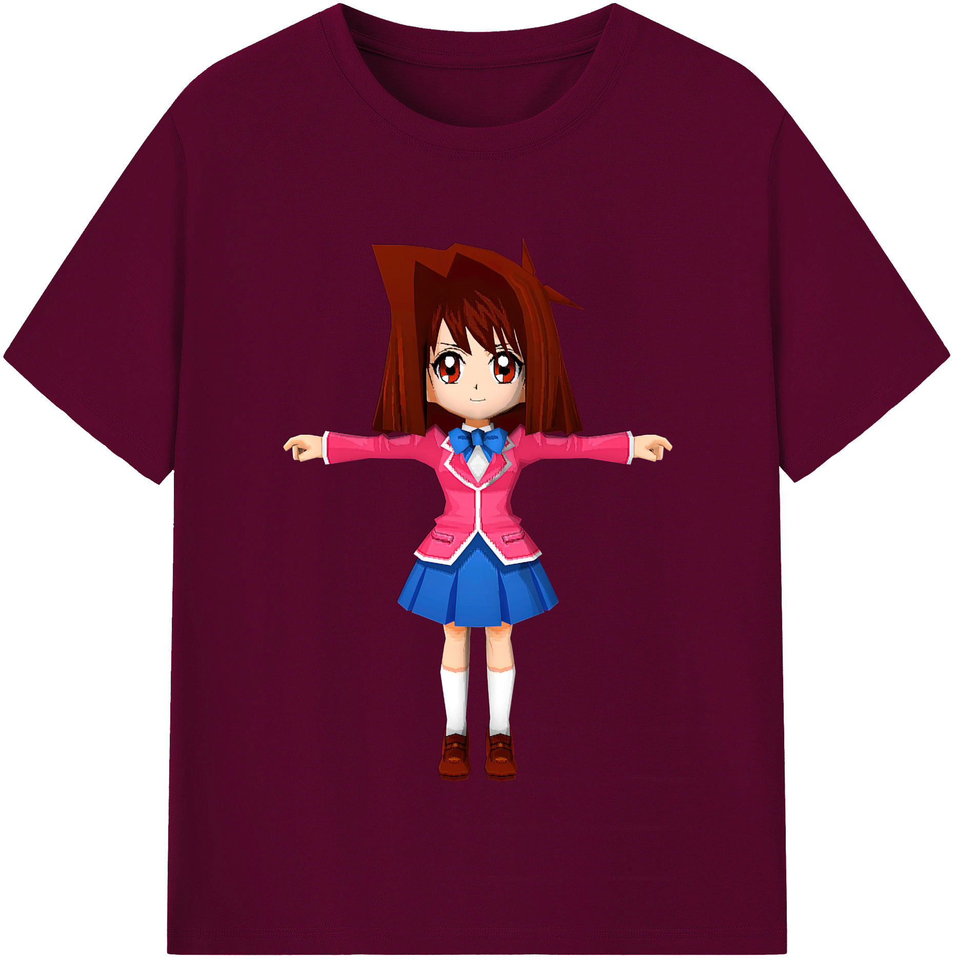 （画像用） 遊☆戯☆王 Yu-Gi-Oh! レディースカジュアルプリントTシャツ（綿100％）